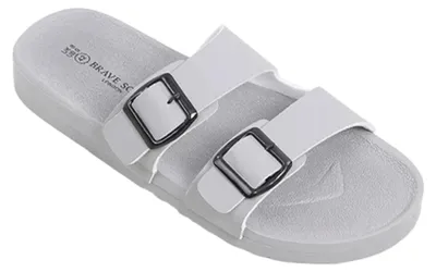 Produktbild von Brave Soul - Sandalen für Herren, geformtes Fußbett WH548 (41 EU) (Hellgrau)
