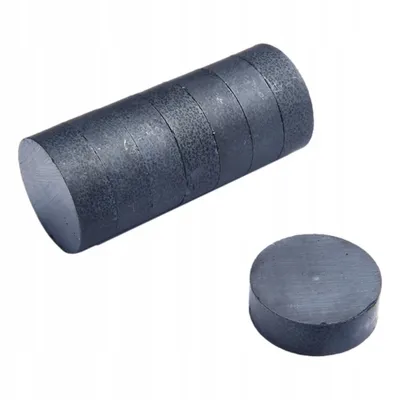 Zdjęcie produktu dla Magnes Ferrytowy Walcowy 30x10 mm F30 komplet 5 sztuk