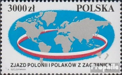 Produktbild von Briefmarken Polen 1992 Mi 3397 (kompl.Ausg.) postfrisch Auslandspolen