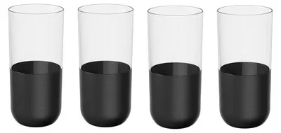 Zdjęcie produktu dla Villeroy & Boch Manufacture Rock Longdrinkbecher, Set 4tlg. 151 mm klar Vorteilsset 2 Stück 1137988260 4003686423343