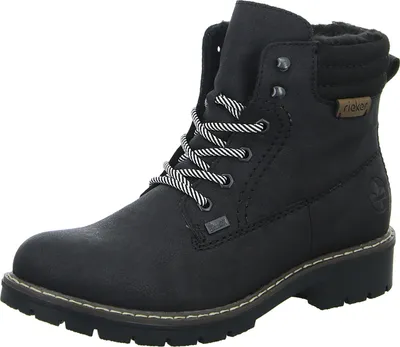 Produktbild von Rieker Y9125 00 Damen Schnürboots Schwarz, Schwarz, Gr. 39