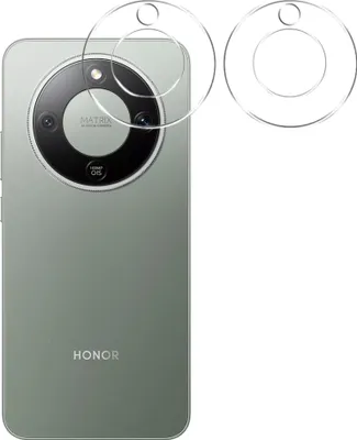 Produktbild von Kameraschutz für Honor MAGIC 8 LITE 5G [2 Stück] Kamera Schutzfolie Durchsichtiges gehärtetes Glas Folie Rückseite Linse Kratzschutzfolie Linsenschutz Phonillico®