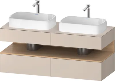 Produktbild von DURAVIT QA4767030830010 QTG KWTU WH Ek. 1400x550x600 Tp. Smt