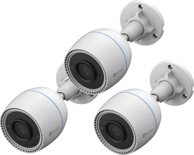 Produktbild von EZVIZ H3C 2MP WLAN Smart Home Kamera, 3er-Set