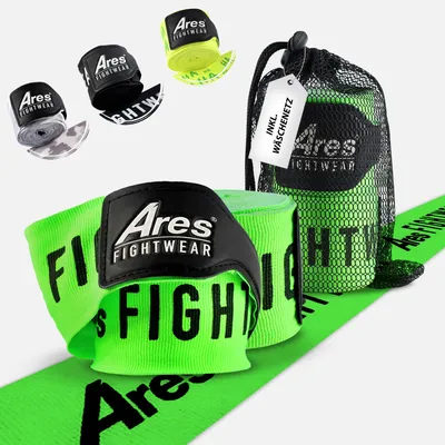 Boxbandagen 2er-Set 4,5 m mit Waschnetz, Flex-Fit