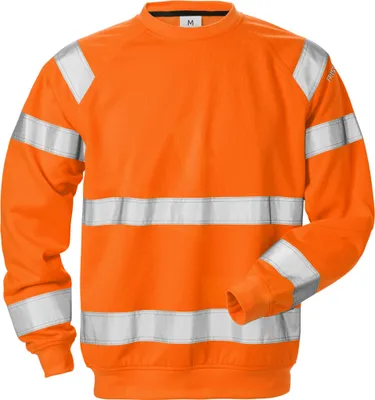 Produktbild von Fristads Warnschutz-Sweatshirt Klasse 3 7446 Shv
