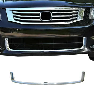 Zdjęcie produktu dla Listwy osłony chłodnicy Listwy osłony chłodnicy do Honda Accord 2008-2015 Chrome ABS Silver 2x