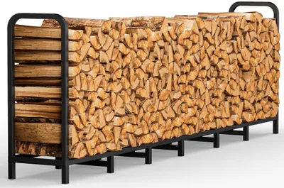Immagine prodotto di Contenitore regolabile in legno per legna da ardere