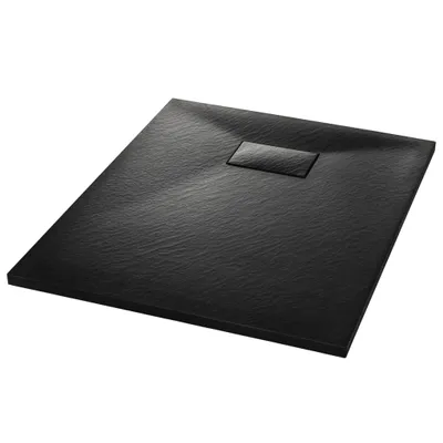 Produktbild von Duschwanne SMC Schwarz 90×70 cm