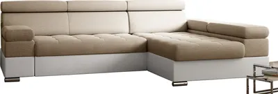 Produktbild von Ecksofa mit Schlaffunktion PAULO Bettkasten Ottomane Rechts