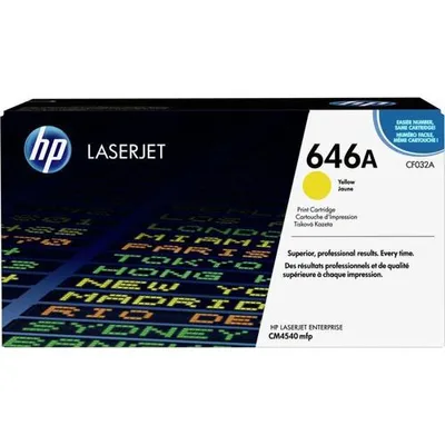 Produktbild von HP 646A - CF032A - Tonercartridge / Geel (± 11.000 pagina's)