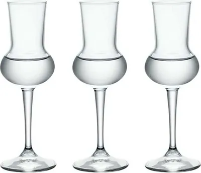 Produktbild von Bormioli Grappa Restaurant Likörglas Set 3 Stück transparent Glas