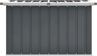 Produktbild von vidaXL Gartenbox Grau 109x67x65 cm