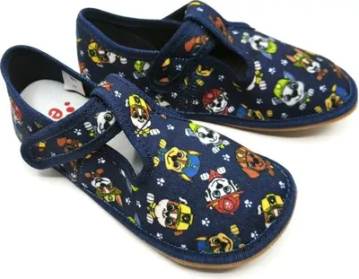Produktbild von Hausschuhe BAREFOOT EF 395 Patrol Blau
