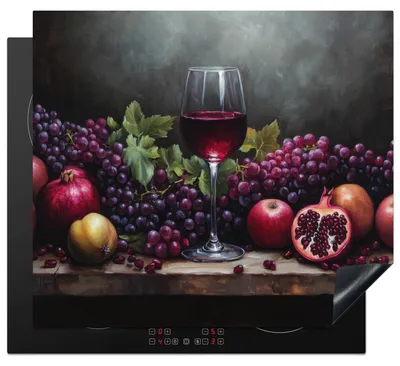 Image de Protection induction pour plaque de cuisson avec impression photo unique