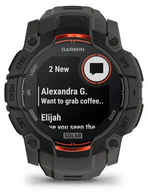 Immagine prodotto di Garmin Instinct 3, 50mm, Solar, Black Con Cinturino Charcoal