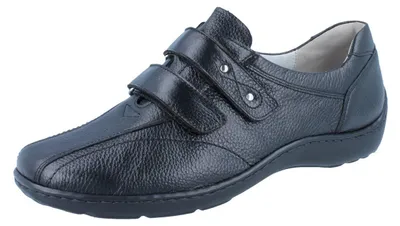 Produktbild von WALDLÄUFER Henni Damen Kletthalbschuhe schwarz - Größe: UK 6,5