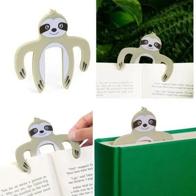 Image de Jungle Bookholder (Faultier) - Porte-livres - Support latéral - Aide à la lecture - Version française