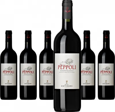 Produktbild von 6 x Antinori - Tenuta di Pèppoli Chianti Classico DOCG