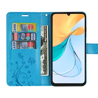 Produktbild von Hülle für ZTE Blade V50 Vita Handy Tasche Handyhülle Schutzhülle Klapphülle Etui Blau