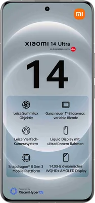 Produktbild von Xiaomi 14 Ultra - 5G 512GB weiß