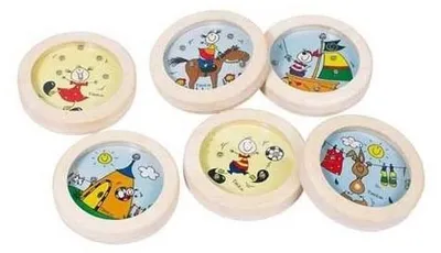 Zdjęcie produktu dla Goki Pinball games with steel ball, 5 lat(a), Metal, Drewno, Różne kolory