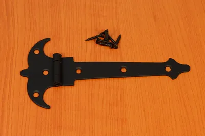 Produktbild von 4 Stück Scharniere Alte Beschläge restaurierungsshop asymmetrisch, 150mm