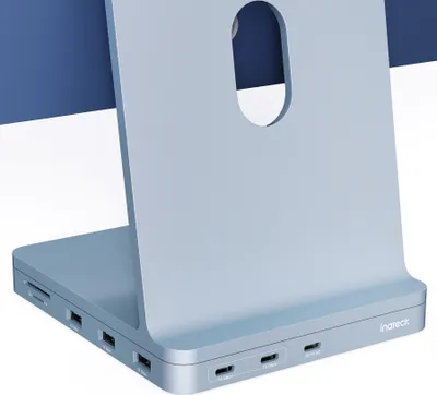 Produktbild von Inateck USB C Hub für iMac, Dockingstation Kompatibel mit iMac 24 Zoll 2021/2023, USB 3.2 Gen 2, 8-in-1 Aluminium USB Hub mit NVMe SSD Gehäuse