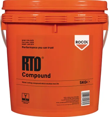 Immagine prodotto di Pasta per filettare RTD Compound Secchio da 5 kg ROCOL