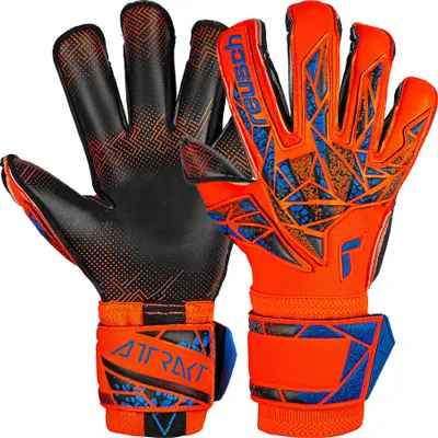 Image de Gant de gardien de but Reusch Attrakt Gold X Evolution GluePrint avec Evolution Cut 2211 orng/blue/blck 8.5