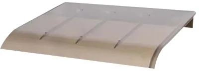 Produktbild von Unsichtbares Vordach, Fenster- und Türüberdachung, transparente Eingangsmarkise zum Schutz von Balkonen und Außenterrassen