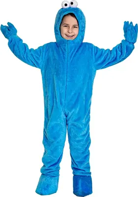 Produktbild von Die Sesamstraße Krümelmonster Kindergröße: 98-104