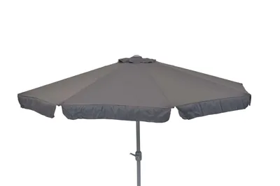 Produktbild von Merxx Marktschirm, Sonnenschirm Ø 400 cm, grau