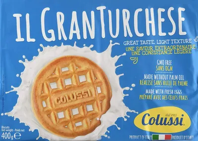 Produktbild von 3x Colussi 'Gran Turchese' Mürbteigkekse, 400 g