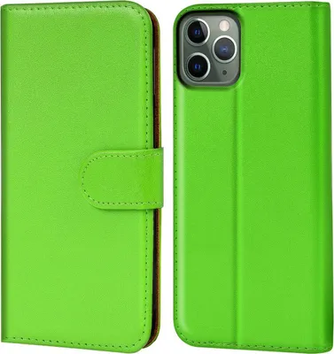 Produktbild von Conie Klapp Tasche für iPhone 11 Pro Kartenfach Rundumschutz Hülle in Grün