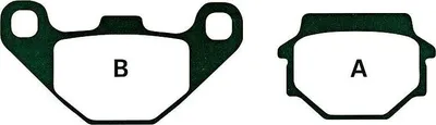 Produktbild von Hi-Q Bremsbeläge Organisch 85x55x43mm für Off-Road und Straße