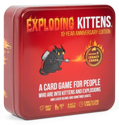 Productafbeelding van Exploding Kittens - 10-jarig jubileum, speciale editie (nieuw) – bijgewerkt met: