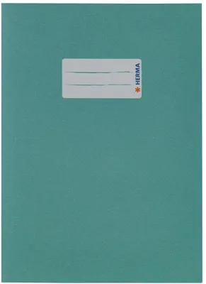 Produktbild von Heftschoner Papier A5 türkis Packung mit 25 Stück