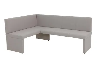 Produktbild von Hela Tische, Eckbank Sitzbank Turin, langer Schenkel rechts, Bezug Webstoff Schlamm, gepolstert Beine, , PFC-free, max. 340kg belastbar
