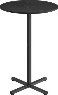 Obrázek produktu pro Barový stůl, jídelní stůl, vysoký stůl, kovový rám, 60 x 60 x 104,5 cm, pro 2-3 osoby