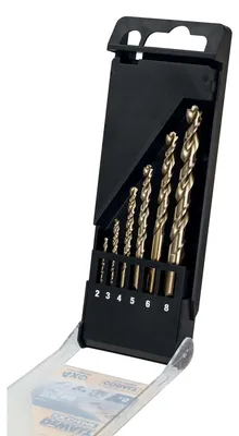 Image de Coffret de 6 forêts HSS-CO métal DEWALT DT4956-QZ Extreme Cobalt