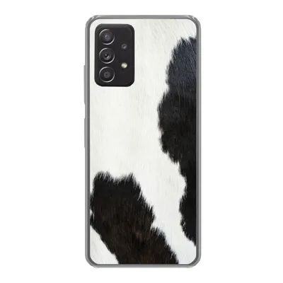 Produktbild von MuchoWow® Handyhülle Schutzhülle Hülle für Samsung Galaxy A53 5G Tiermuster - Kühe - Pelz Silikon Softcase Handy Hülle - Schutzabdeckung