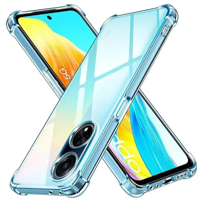 Zdjęcie produktu dla Silikonowe etui dla Oppo A98 5G - Przeźroczyste KP30012