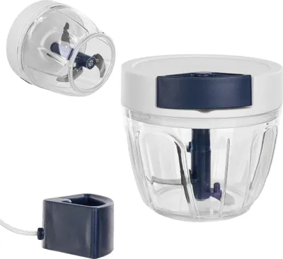 Image de Coupe-oignons - Coupe-légumes/hachoir manuel - 650 ml - Àmanuelle - Compact - Universel