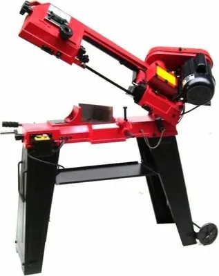 Produktbild von Metallbandsäge 115mm Bandsäge Metall Säge 55495 Tischsäge Kaltsäge Eisensäge