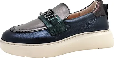 Image de Hispanitas Oceania Slipper Bleu, taille 39