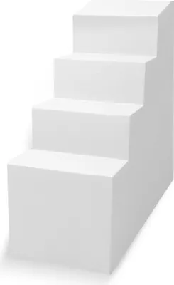 Obrázek produktu pro TrendStone Rohové schodiště Variofit 147,5 x 58 x 125 cm (D x Š x V) | 5 schodů