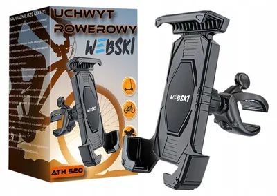 Produktbild von Webski ATH520 Fahrrad Handyhalterung Stabil 360 Grad