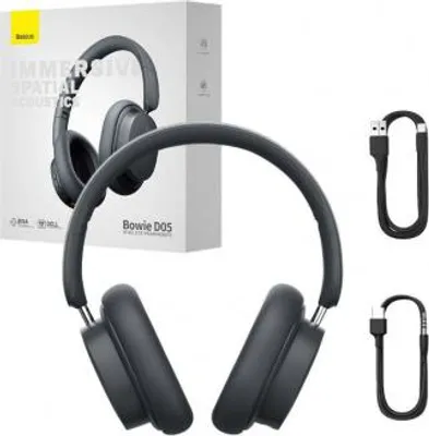 Produktbild von Baseus Bowie D05 Grey Drahtlose On-Ear-Kopfhörer