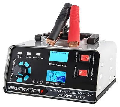 Obrázek produktu pro Nabíječka baterií, výkon 400 W, nabíjecí proud 40 A, kompatibilní se systémy 12 V/24 V, ochrana proti zkratu, ochrana proti přebití